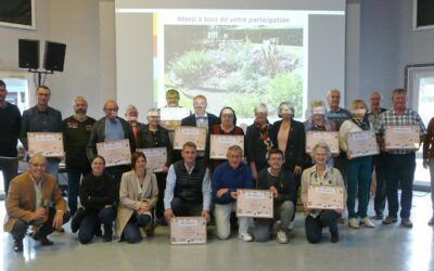8 communes récompensées au concours départemental « Fleurir la France »